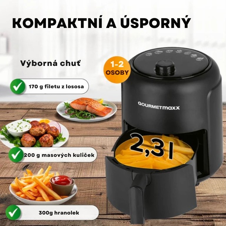 GourmetMaxx Horkovzdušná fritéza 12251 (4)